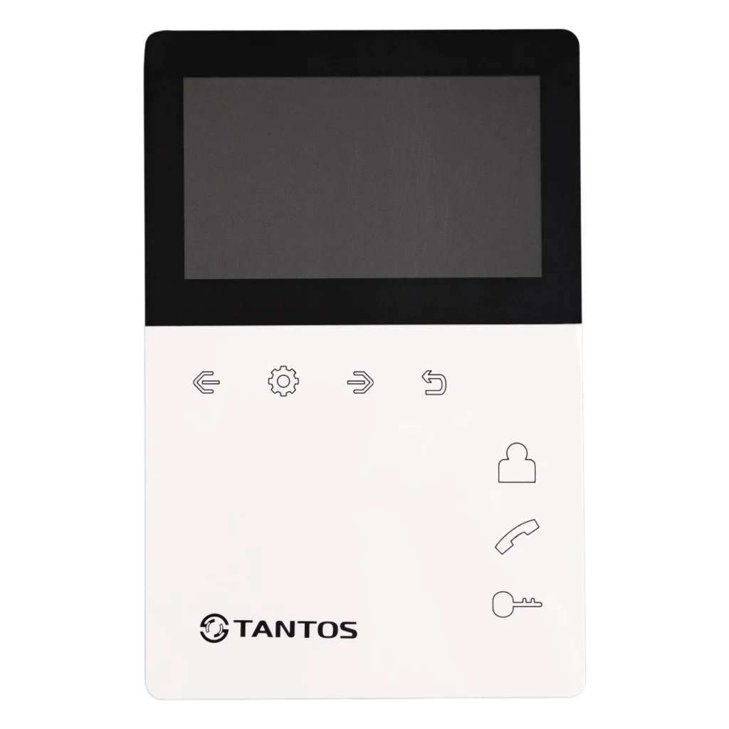 TANTOS Elly — видеодомофон с трубкой 4,3 дюйма, вид спереди
